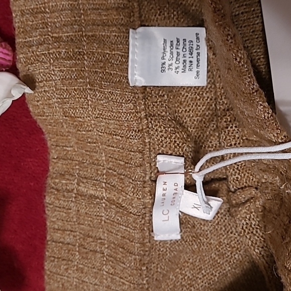 NWT Sweater Joggers by Lauren Conrad - Picture 4 of 9